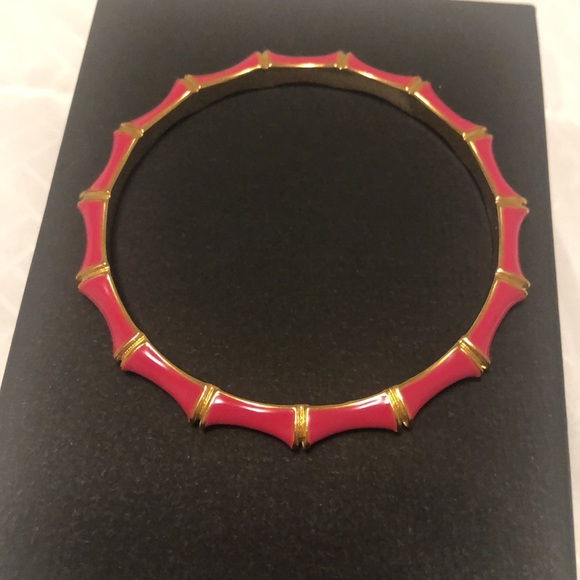 Stella and Dot retired gold metal and enamel bangle bracelets. - Picture 3 of 8